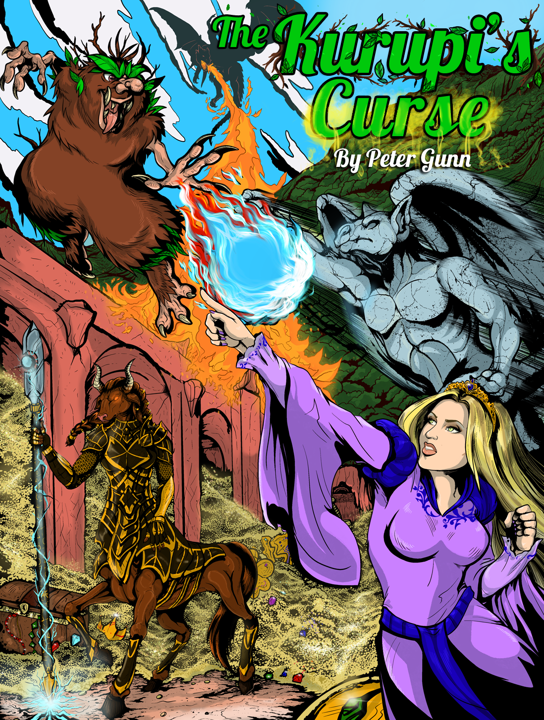 Cover Art - The Kurupi's Curse by Peter Gunn